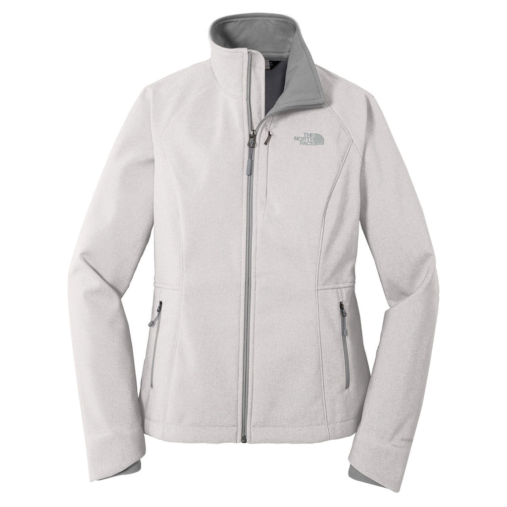 The North Face Women's Light Grey Heather Apex Barrier Softshell Jacket