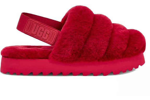 UGG Super Fluff Slipper Ribbon Red (Women's)