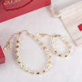 Valentino Rockstud Pearls 18K Gold Bracelet